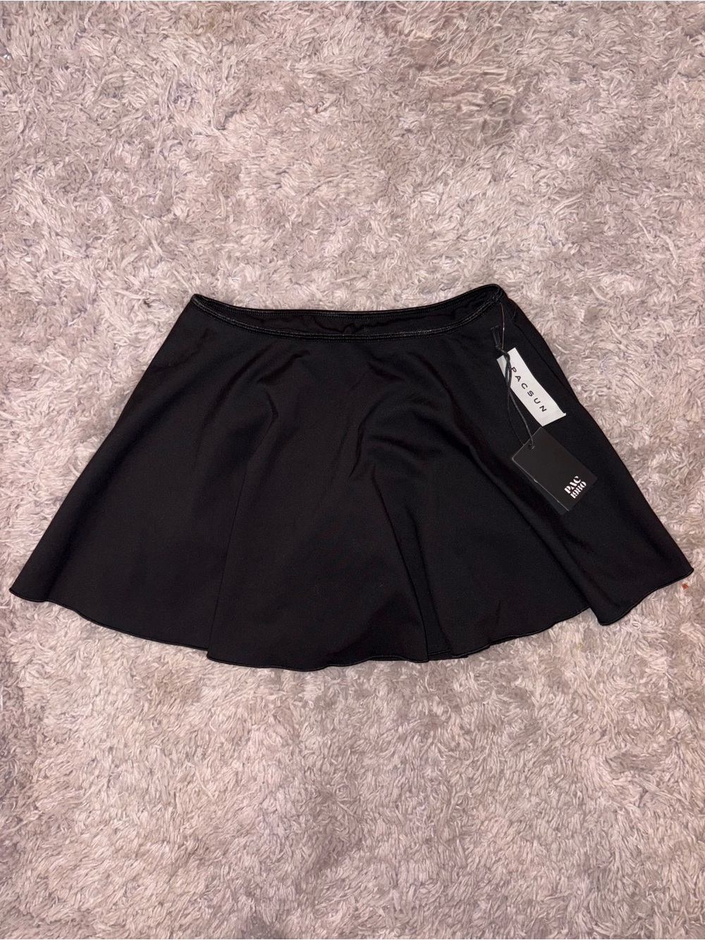 PacSun Black Circle Skater Skirt